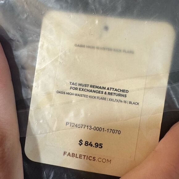 Oasis PureLuxe High-Waisted Kick Flare - Picture 3 of 6